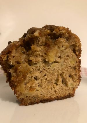 Una foto de Torta 100% integral de manzana 🍎