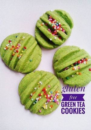 Foto resep Gluten Free Green Tea Cookies