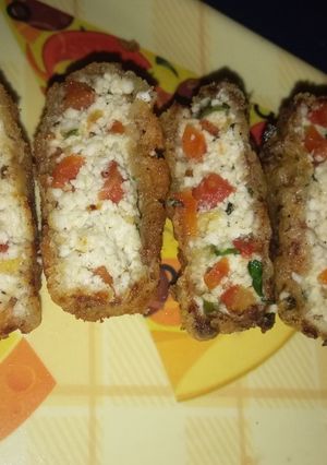 A picture of Paneer carrot cutlet.