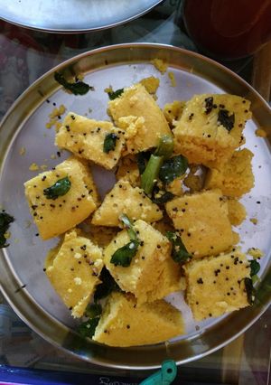 A picture of Dhokla.