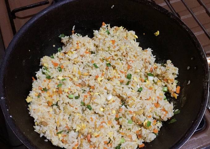 Cara Membuat Nasi goreng telur sederhana Bahan Sederhana