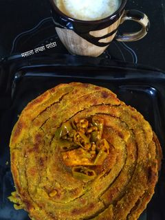 मसाला लच्छा पराठा (masala lachha paratha recipe in Hindi) रेसिपी मुख्य फोटो