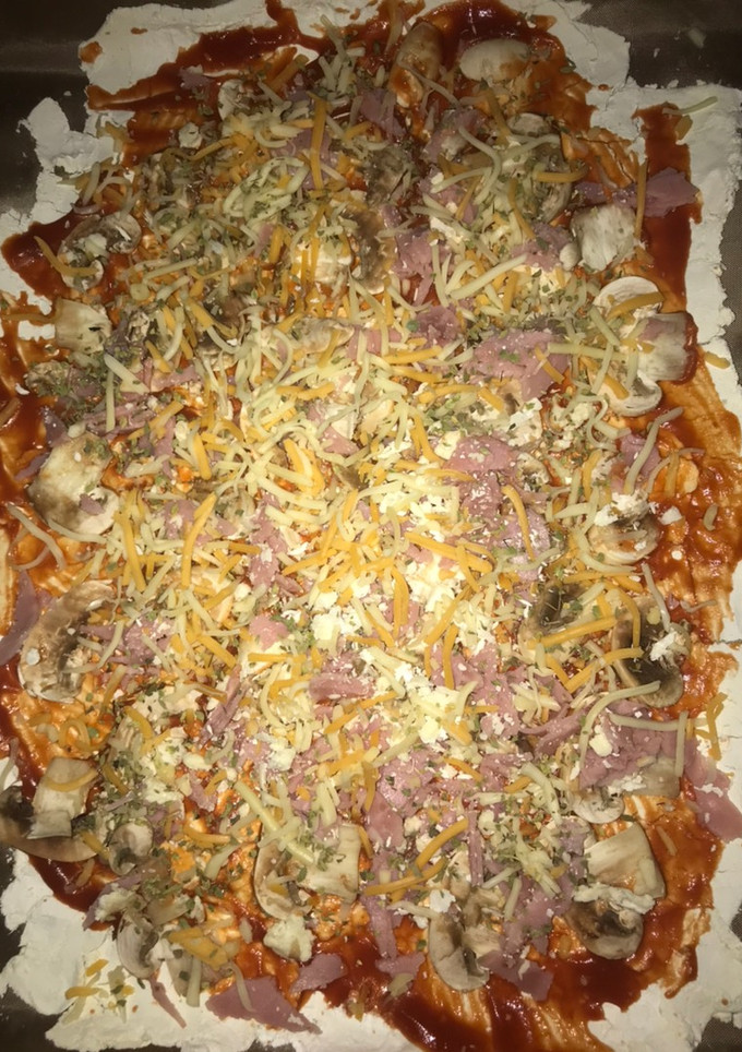 Una foto de Pizza sin gluten