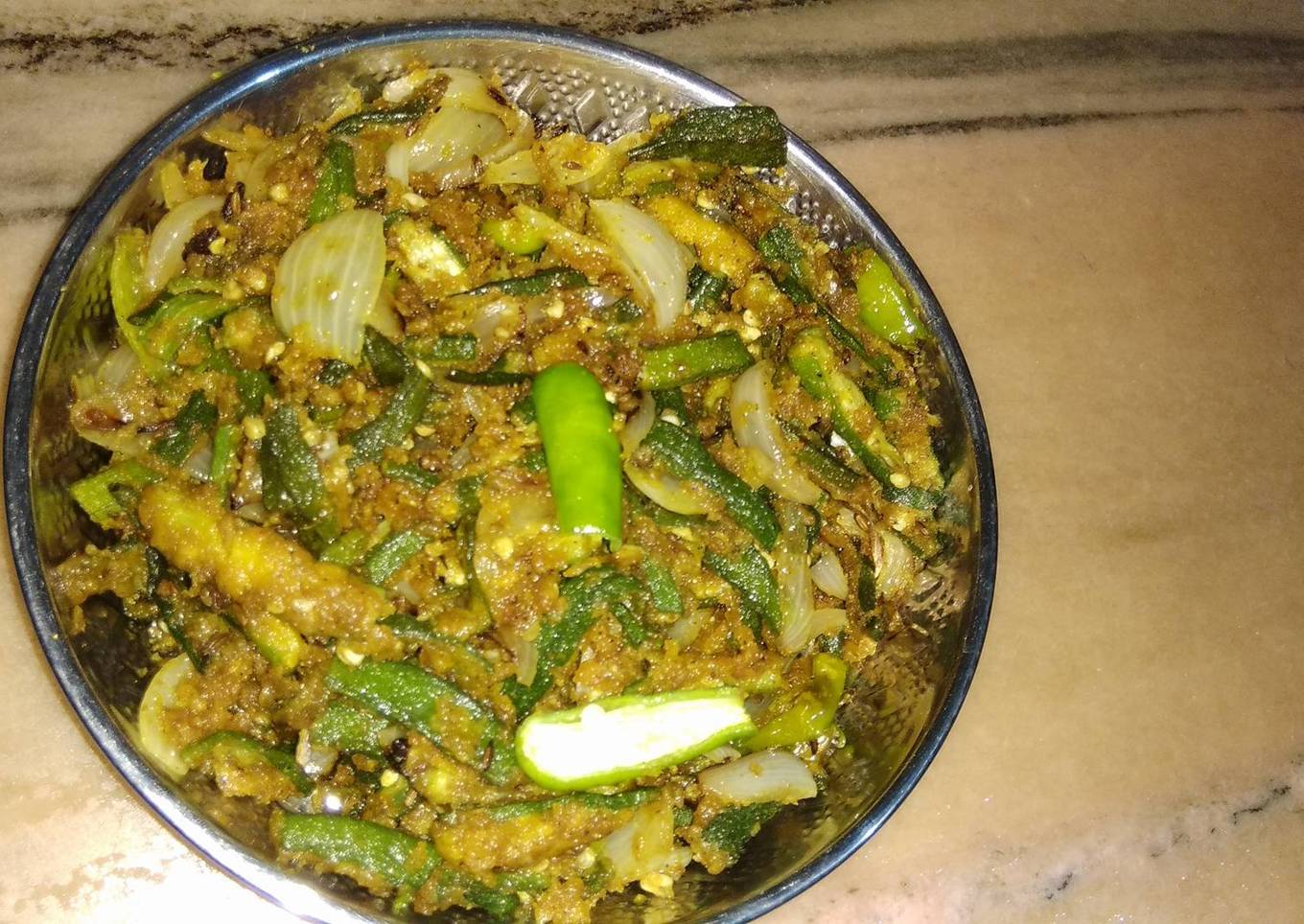 Kurkuri bhindi# healthy junior