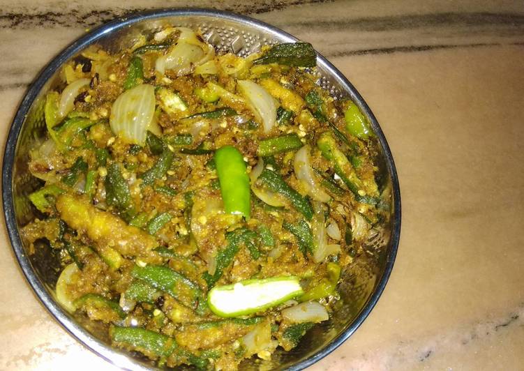 Step-by-Step Guide to Make Award-winning Kurkuri bhindi# healthy junior