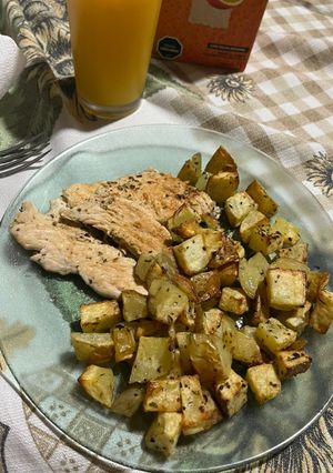 Una foto de Pollo a la plancha
