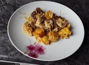 Una foto de Espaldilla de ternera Asturiana rellena
