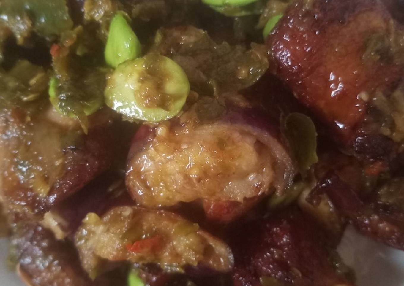 Ikan Tuna Fillet Pete Terong.Cabe Ijo