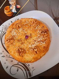 عکسی از دستور کیک گردویی