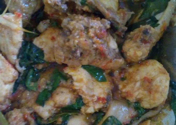 Ayam rica-rica simple