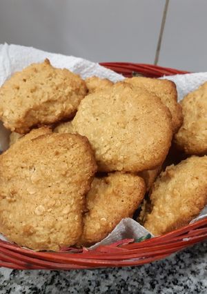 Una foto de Galletas de avena coco y miel