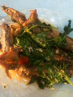 A picture of Pecan sauce Catfish.