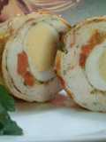 Arrollado de pollo