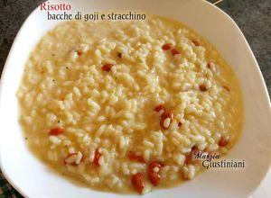 Foto di Risotto con bacche di goji e stracchino