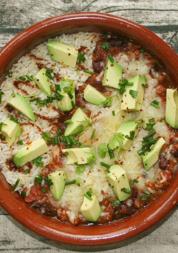 Una foto de Chili con carne