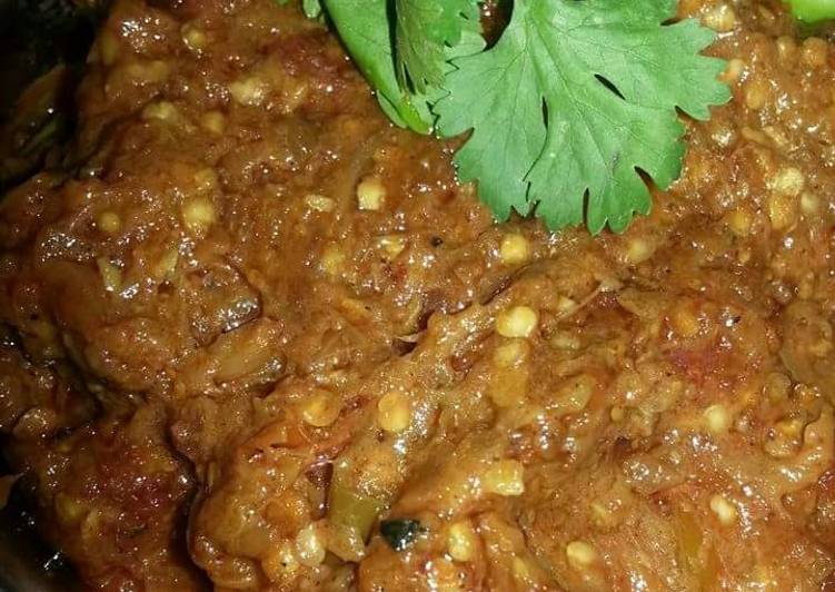 Recipe of Super Quick Homemade Baingan ka bharta