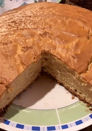 Una foto de Torta de vainilla