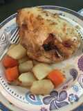 Roasted Split Chicken Breast & Roasted Veggies