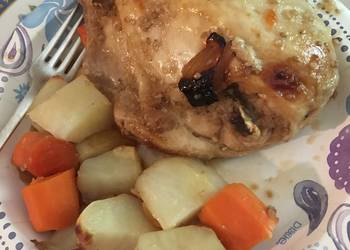 Easiest Way to Cook Delicious Roasted Split Chicken Breast  Roasted Veggies