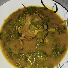 Oha soup A picture of Oha soup.