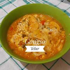 A picture of Gongso Telur Sosis.