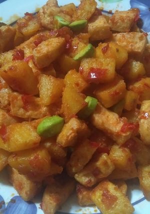 Foto resep Kentang goreng pete
