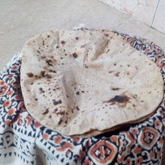 A picture of Phulka(chapati).