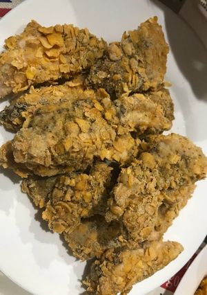 Una foto de Pollo Cornflakes