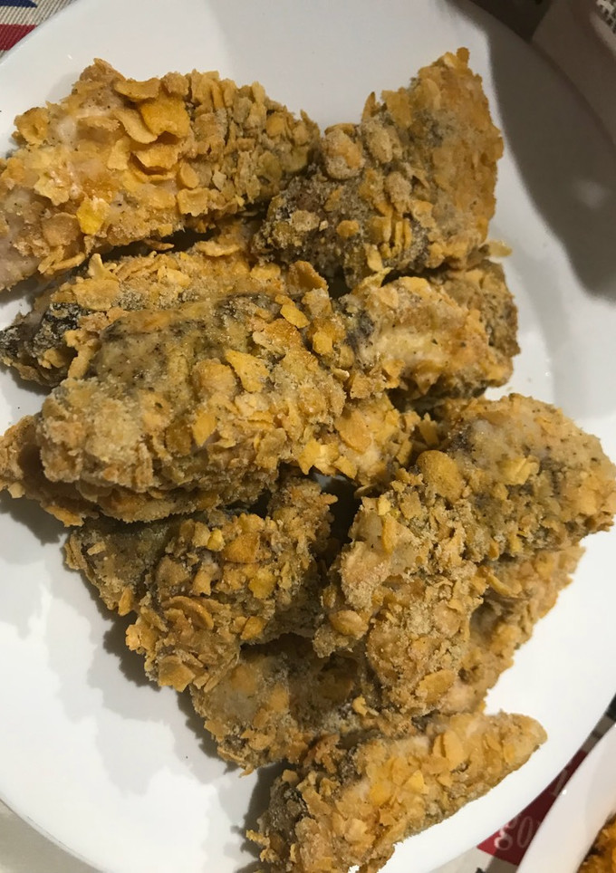 Una foto de Pollo Cornflakes