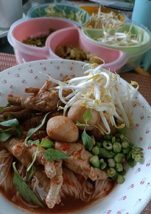 รูปของ ขนมจีนน้ำยาป่า