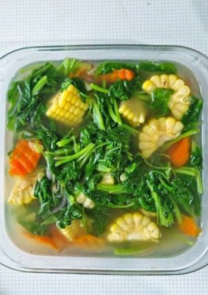 Foto resep Sayur Bening Bayam Simpel