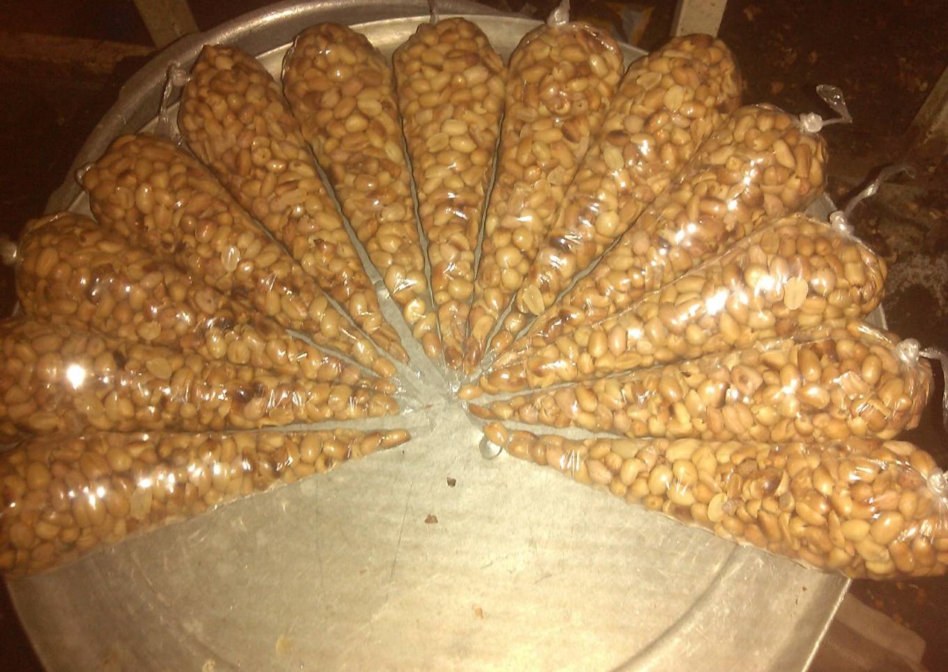 My fried groundnut
