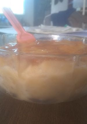 Una foto de Helado de banana