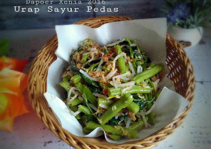 Cara Bikin Urap Sayur Pedas🌶 Irit Anti Gagal