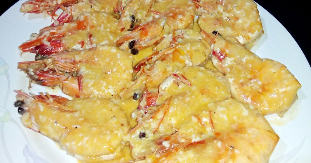 Shrimp With Creamy Garlic Sauce (Creamy Garlic Shrimp)