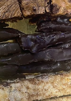 Una foto de Naranjitas bañadas con chocolate