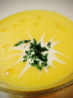 Una foto de Crema de zanahoria
