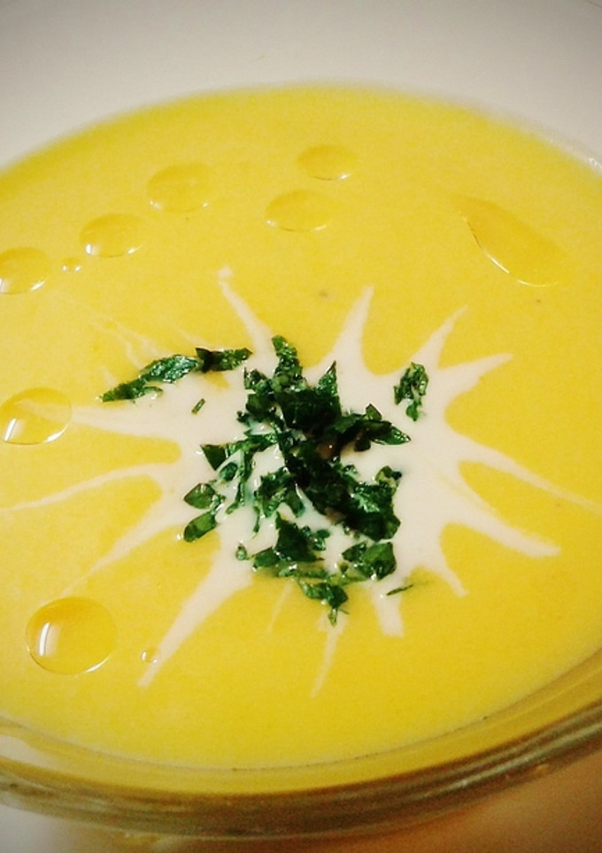 Una foto de Crema de zanahoria