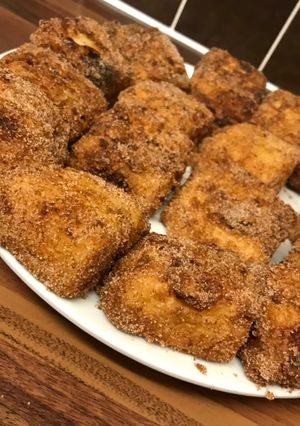 A picture of Leche Frita.