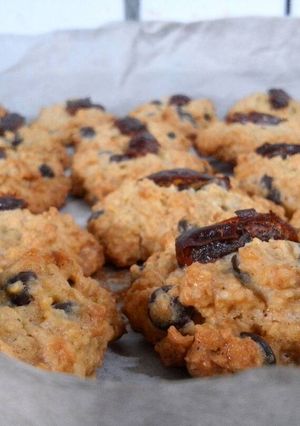 Foto resep Oatmeal Cinnamon Kurma Cookies