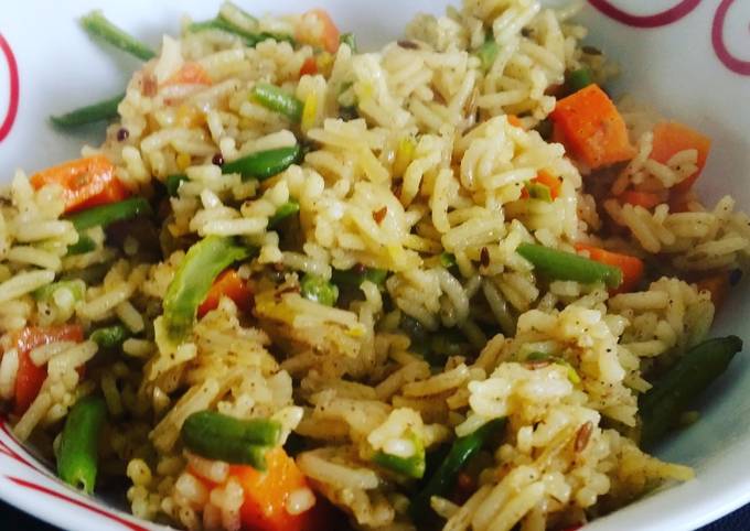 Riz Pulao à l'Indienne