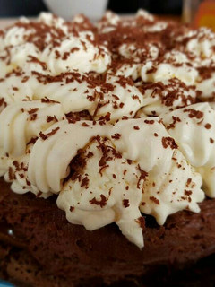 Una foto de Torta brownie