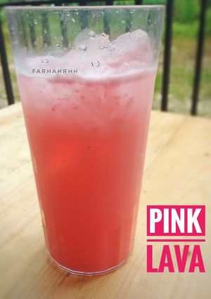 Foto resep Pink Lava