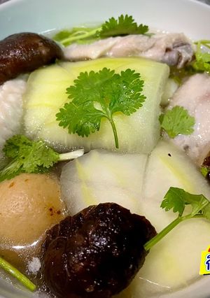 รูปของ ไก่ต้มฟักมะนาวดอง