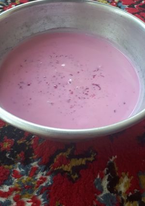 عکسی از دستور بورانی لبو