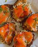 Tartine Bánh Mì Nướng Phô Mai Emmental Phủ Cá Hồi Gravlax
