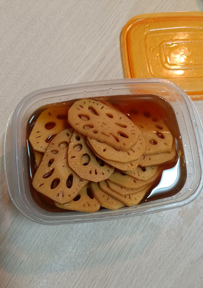 鹽麴醬燒蓮藕 的食譜成品照片