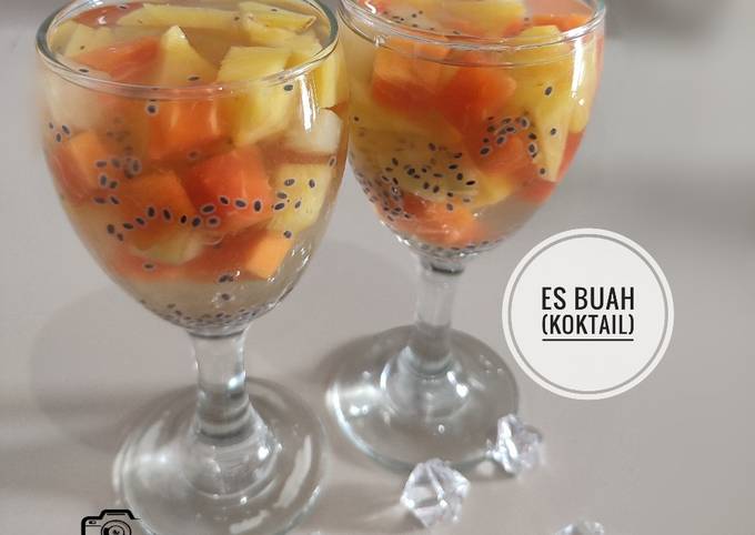 Resep Es Buah Koktail Oleh April Umi Hannahani Cookpad