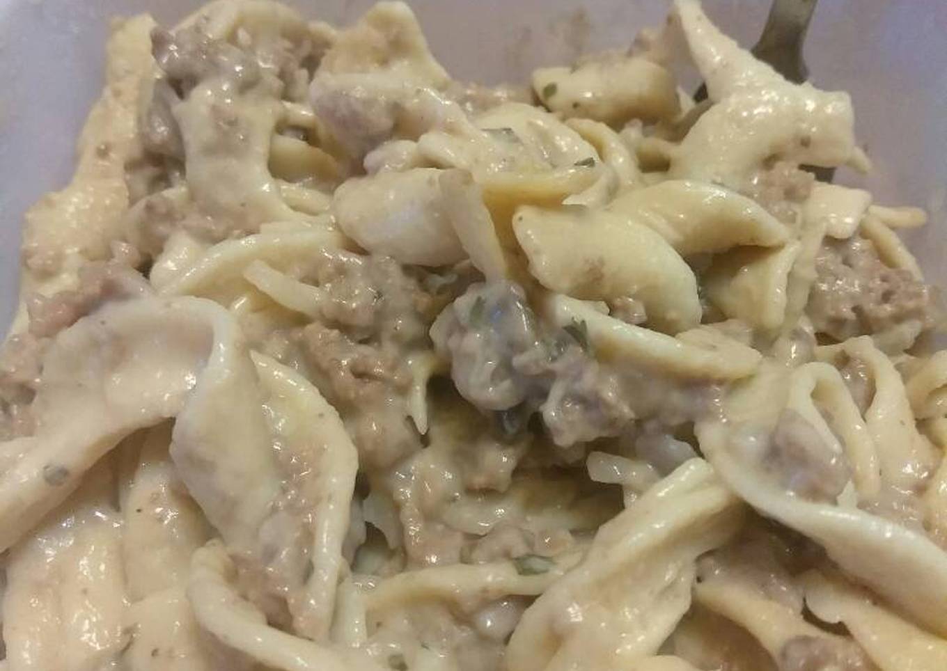 Hamburger stroganoff