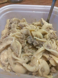 A picture of Hamburger stroganoff.